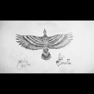 #ink#sketch#nextt#drawing #sketchtattoo #birds#wings#fly#freedom#power#nature #tat#girlswithtattoos #blackandgrey #creative