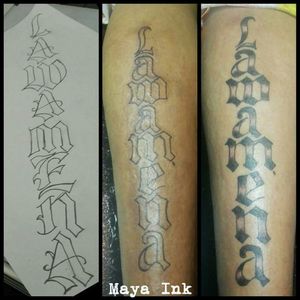 #maluku #script #lettering #tattoo #artist #TheNetherlands #dutch #mayaink #blackandgrey