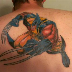 This is one i had done a few years ago. Wolverine has to be my favorite comic character.