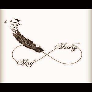 Would love this as a tattoo but instead of stay strong would put my kids names #mydreamtattoo