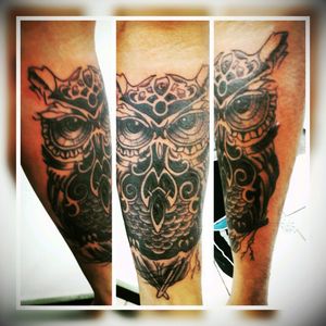 Tattoo coruja