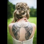M a fan of wing tattoos #angelwings #wingstattoo