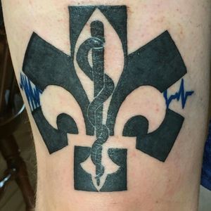Fresh Quebec paramedic tattoo