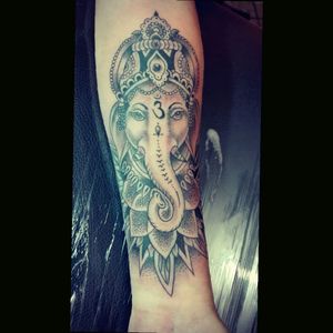Ganesha tattoo i did..