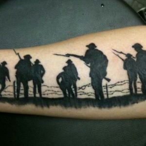 My next tat.To honour the Anzacs.