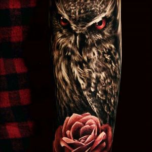 #my #next #tattoo #owlrose