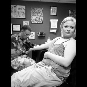 Getting tattooed the day before my wedding