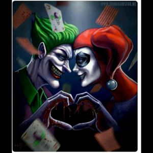 Another idea I have #harleyquin #thejoker to share with my husband and when put together u c this image
