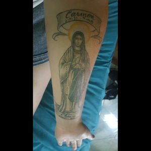 The Virgin Maria I got for my grandmother and uncle that I lost last year #dreamtattoo