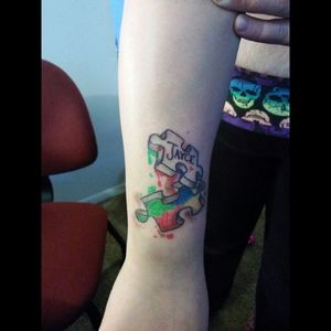 My Autism Tattoo for my son Jayce!