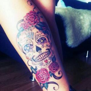 Just about any sugar skull would be awesome but I am drawn to this one as my #dreamtattoo