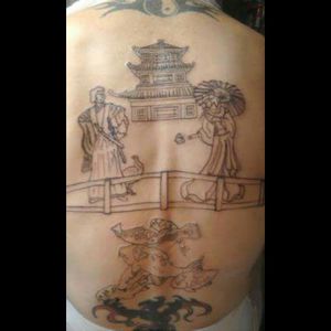My unfinished back piece :(