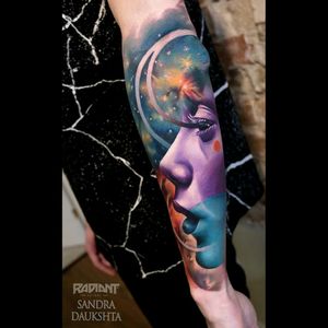 Totally sick realistic colour portrait tattoo#dreamtattoo #mydreamtattoo