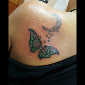 #butterflytattoo #TattooGirl