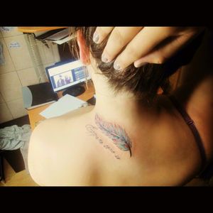 #feather #tattoo #TattooGirl