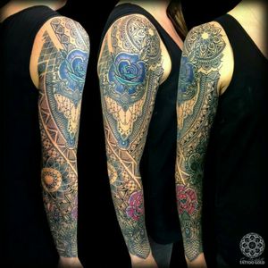 Beautiful sleeve done by Coen Mitchell. #coenmitchell #sleeve