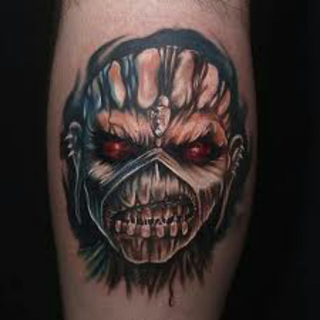 Tattoo uploaded by Charlie Connell • Who knew that Iron Maiden and the Tampa  Bay Buccaneers shared so many fans (Via IG - drawn_sd) • Tattoodo