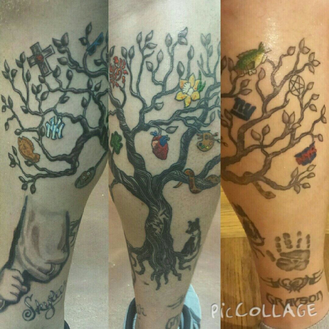 Family Tree Tattoos for Men - Ideas and Inspiration for Guys