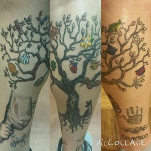 My Tree... it has grown throughout my life and sprouted all types of different fruits!#tree #treeoflife#treetattoo