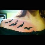 #birds #crows #Portsmouthtattoo #Portsmouth #ZoozTattooz #collarbone #life #awsome