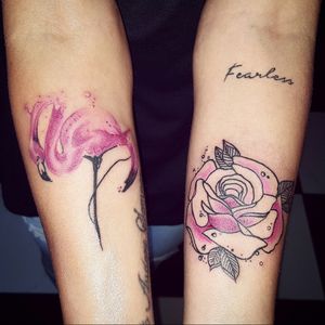 Rose tatto Watercolortattoo