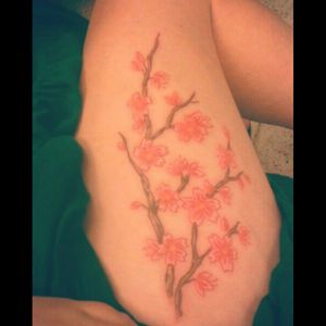 My first tattoo, looking forward to getting more #firsttattoo #cherryblossom