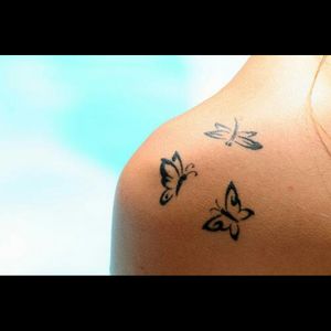 I love butterfly's. To me they represent rebirth. #butterflytattoo