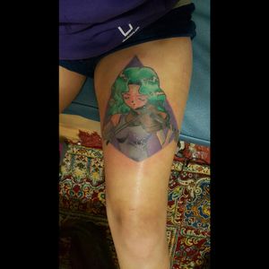 Tattoo number 7 sailor Neptune done by joey g. At seventh veil tattoo on Broadway in downtown tacoma.