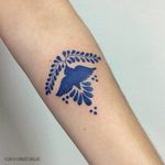 Tatuaje inspirado en la talavera poblana. / Tattoo inspired on talavera (mexican traditional art). NOT MINE #nofilter #mexicantattooartist #tatuadoresmexicanos #carlossalas #carlossalasart