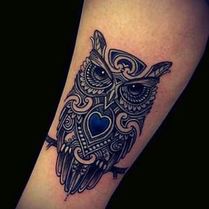 I'm gonna get this tattoo on my hand on July 2nd 😀The heart on the owl will probably be red not blue