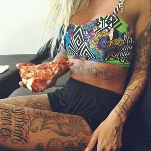 #tattoo #sleeve #tattoogirl #tattoolover #stomach #hand