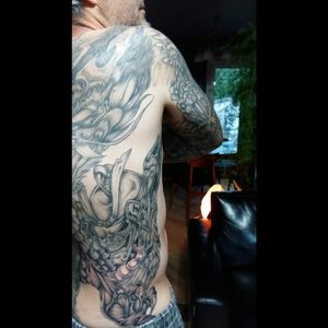 My back piece is coming along
