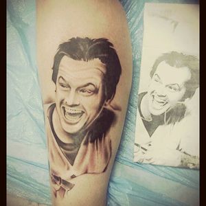 Jack Nicholson on my leg♡
