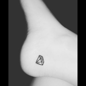 My newest addition. Just a little one but I still love it #diamond #tattoos #inkaddict #myaddiction #loveink