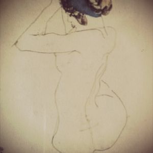 Egon Schiele#elegance#féminité