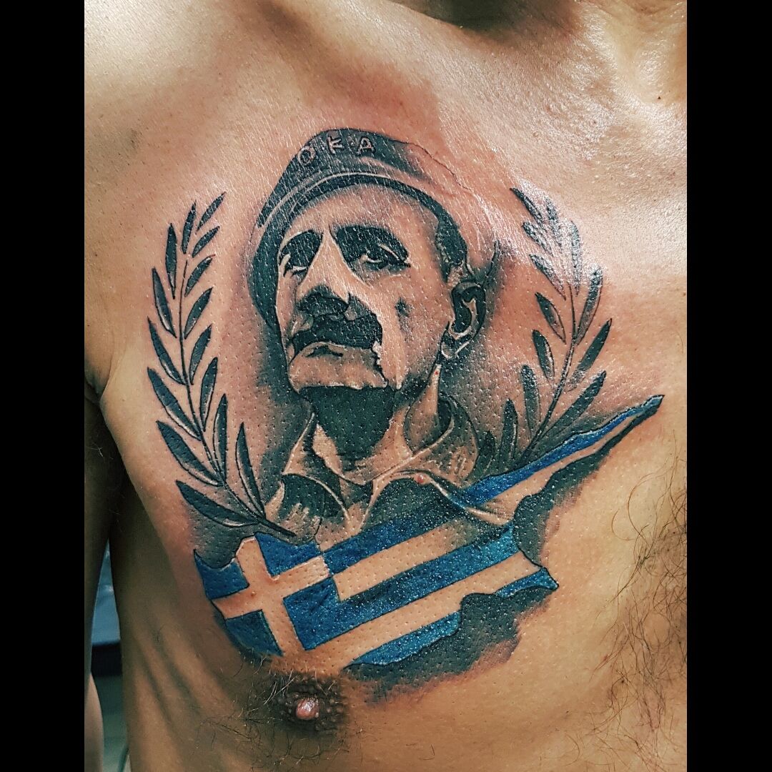 Tattoo uploaded by Ori • #tattoo#greek#cyprus#history_man#realistic •  Tattoodo