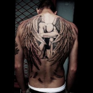 Some might find it tacky, but I like wings tattoos #dreamtattoo