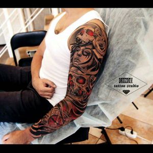 This is a little bit how i want my left arm sleeve offcourse little different cause i want to stay unique