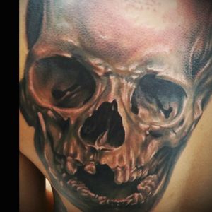 Skull #blackandgrey #2ndsession #drazpalaming #skull #Philippines