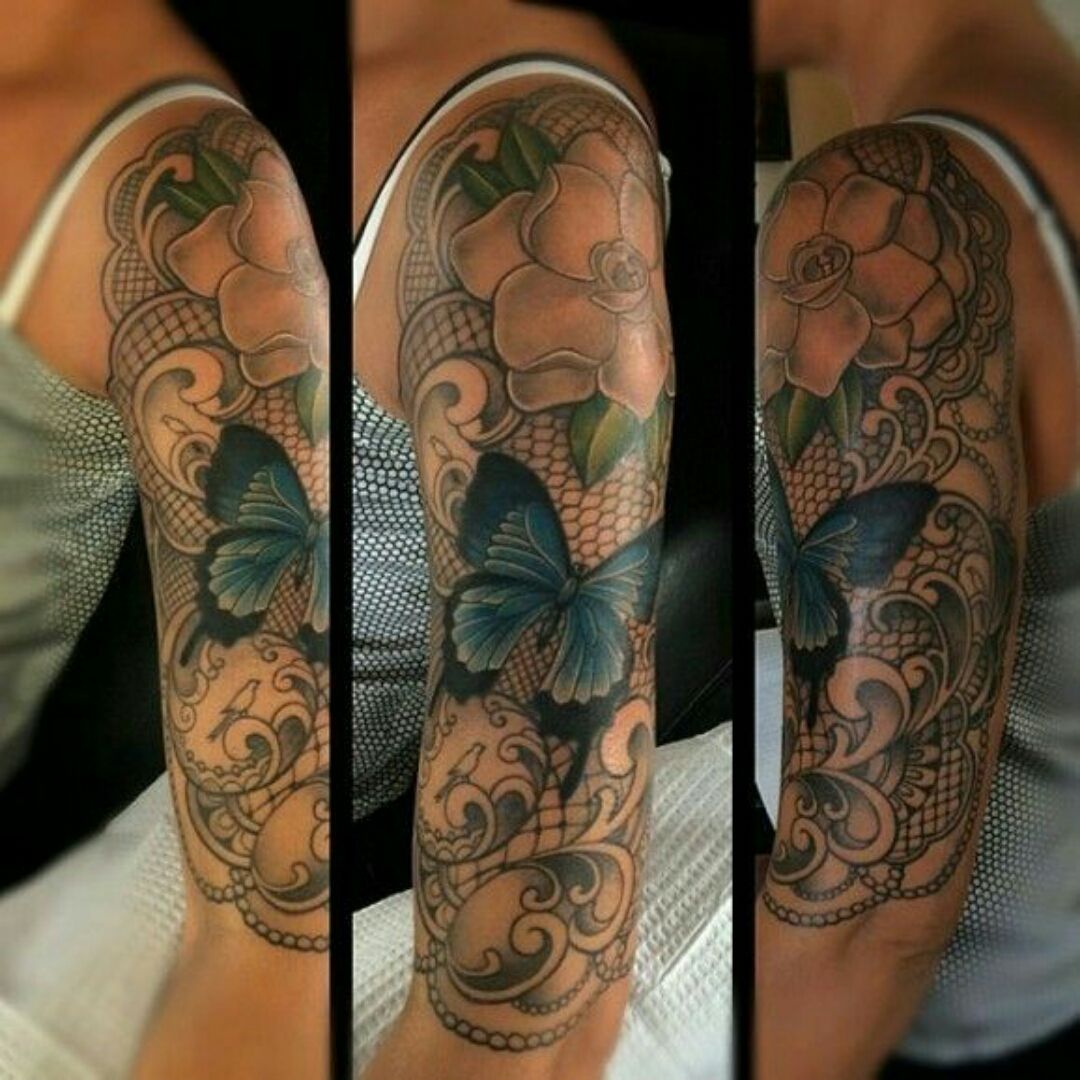 Tattoo uploaded by Cristina • Beautiful sleeve tattoo #dreamtattoo  #halfsleeve #sleeve • Tattoodo