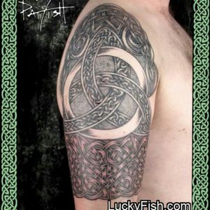 Another great Celtic tattoo by Pat Fish
