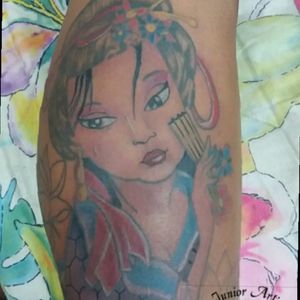 #Tattoodo #oriental #gueixatattoo #Junior_arts_tattoo