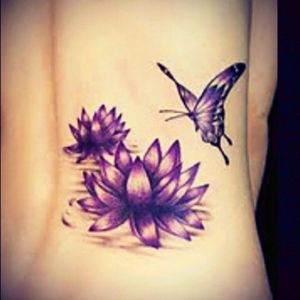 #lotus #butterfly #purple