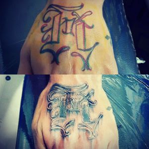 Lettering tattoo  Freehand Tattoo