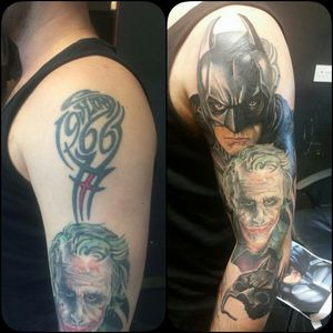 This is in progress the batman is fresh rest is healed