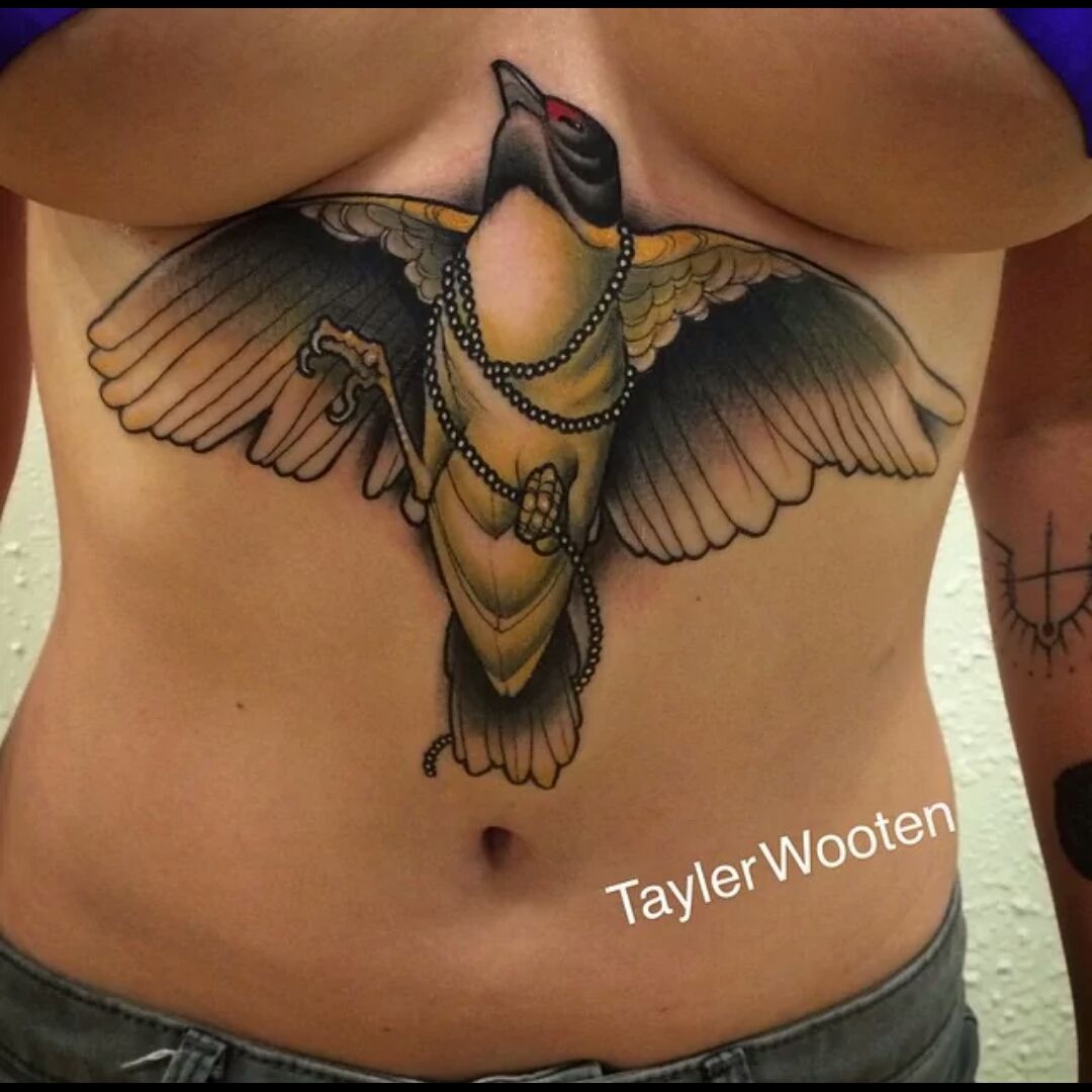 Tattoo uploaded by Sara Rose • Dream catcher under boob tattoo • Tattoodo