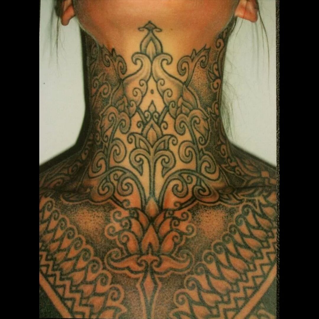   Womans Face  Filigree Artist moraistattoo   FOLLOW ski  Neck tattoo for guys Flower neck  tattoo Chest piece tattoos