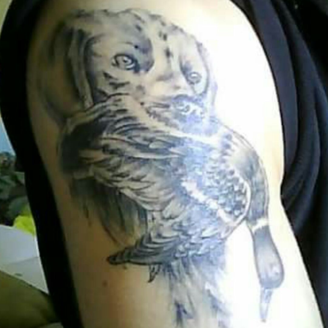 duck hunting tattoo designs