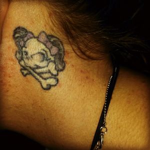 #skull on the other side, behind my ear #girlskull by mel @gothicrealm hillcrest,  brisbane. #skullcrazy #moreskulls