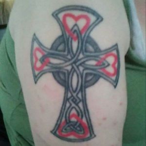 I am part Irish and this is the first tattoo i got.